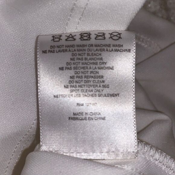 NWT Badgley Mischka Belle Bridal Gown Formal Wedding Dress White Sequins 6 NEW - Picture 16 of 16